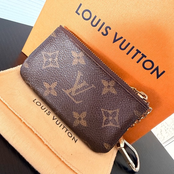 Louis Vuitton Monogram Canvas Key Holder Pouch Wallet - Picture 6 of 16